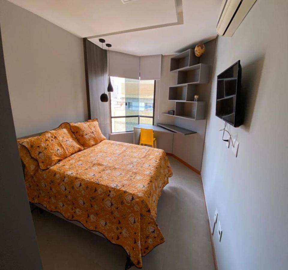 Excelente Localizacao Na Barra -Climatizado-Garagem Apartment Salvador Bagian luar foto